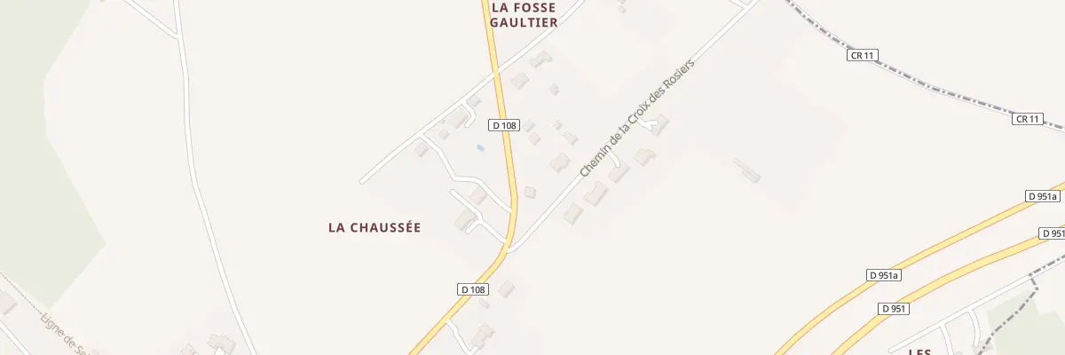 Plan du 26 Rte de Sauzelles à Ingrandes