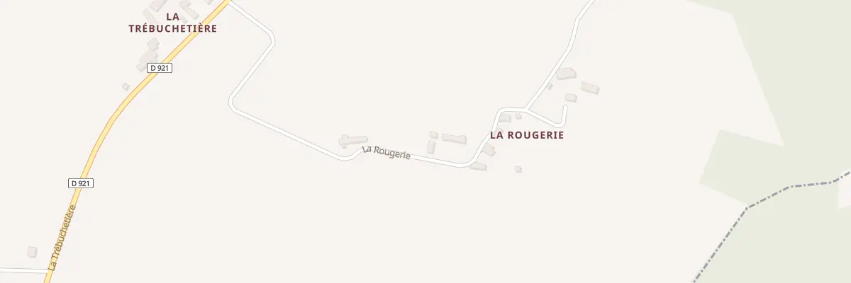 Plan du 4 La Rougerie au Gault-du-Perche