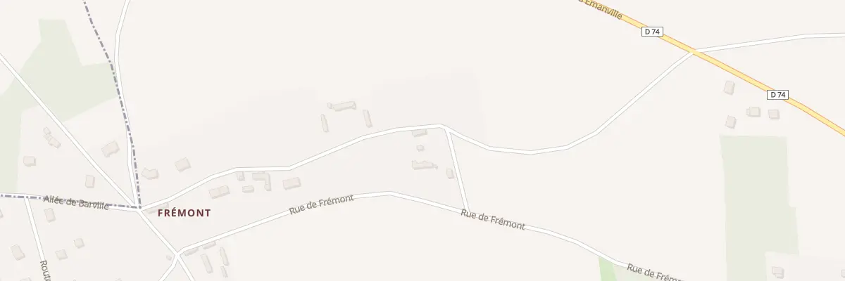 Plan du 1 Che des Chaumières à Ferrières-Haut-Clocher