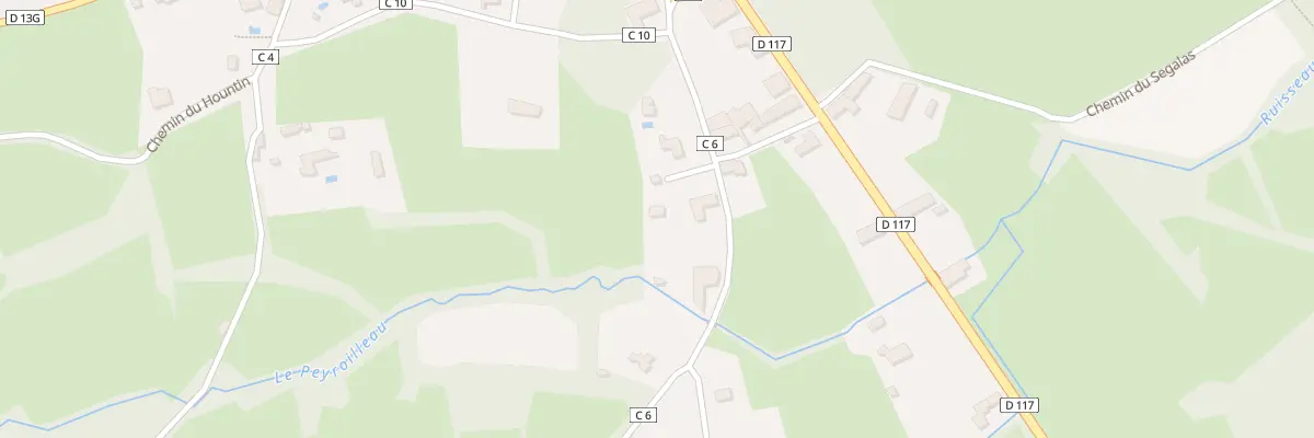 Plan du 41 Chem de la Baronne à His