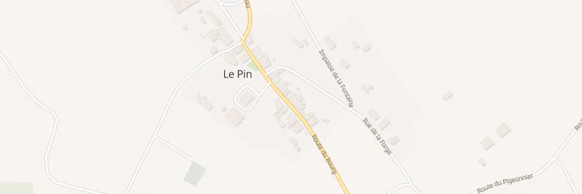 Plan du 5035 Le Pin au Pin