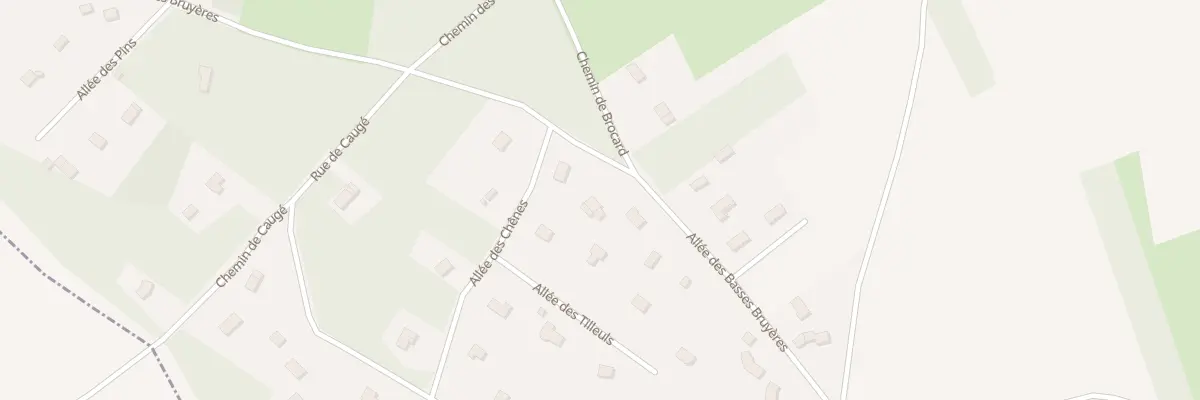 Plan du 28 Che des Basses Bruyères à Ferrières-Haut-Clocher