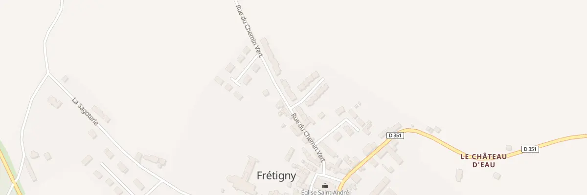 Plan du 130 Rue du Chemin Vert à Saintigny