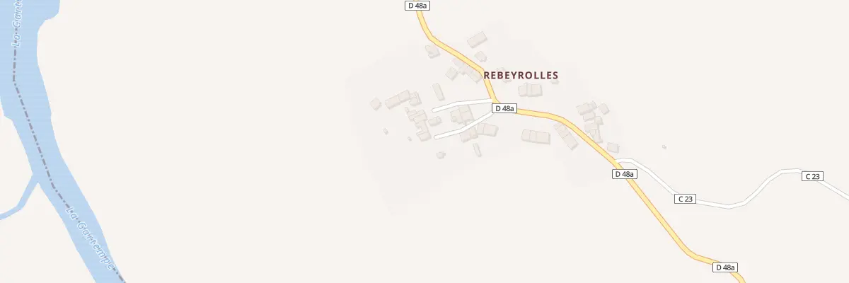 Plan du 15 Rebeyrolles à La Croix-sur-Gartempe