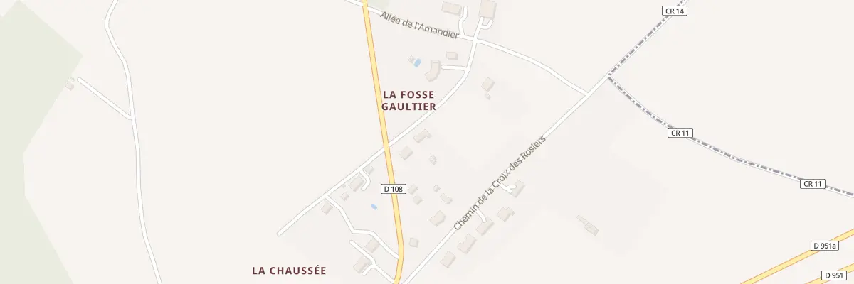 Plan du 32 Rte de Sauzelles à Ingrandes
