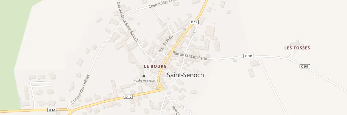 Plan du 18 Rue Barbeneuve à Saint-Senoch