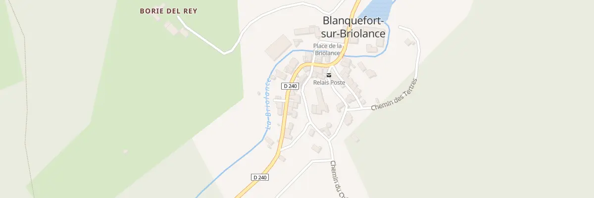 Plan du 2264 Rte des Moulins à Blanquefort-sur-Briolance