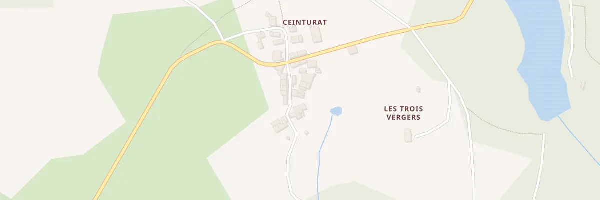 Plan du 7 Cinturat à Cieux