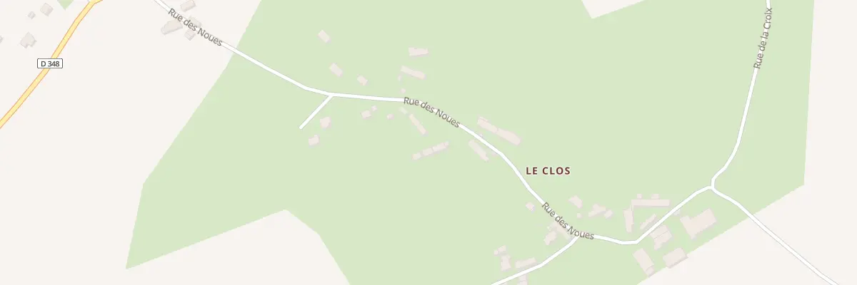 Plan du 12 Rue des Noues à Vaupillon