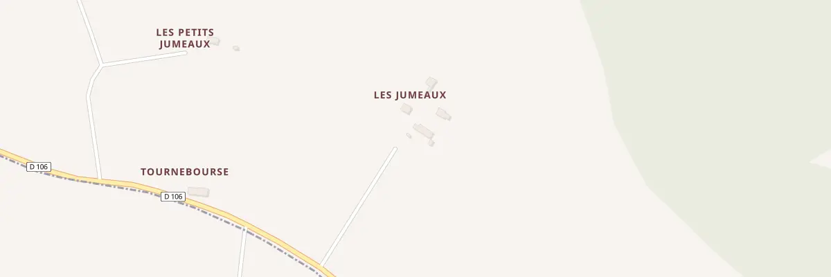Plan du 1 Les Jumeaux à Choue