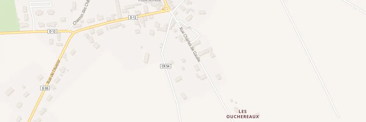 Plan du 6 Rue Charles de Gaulle à Saint-Senoch