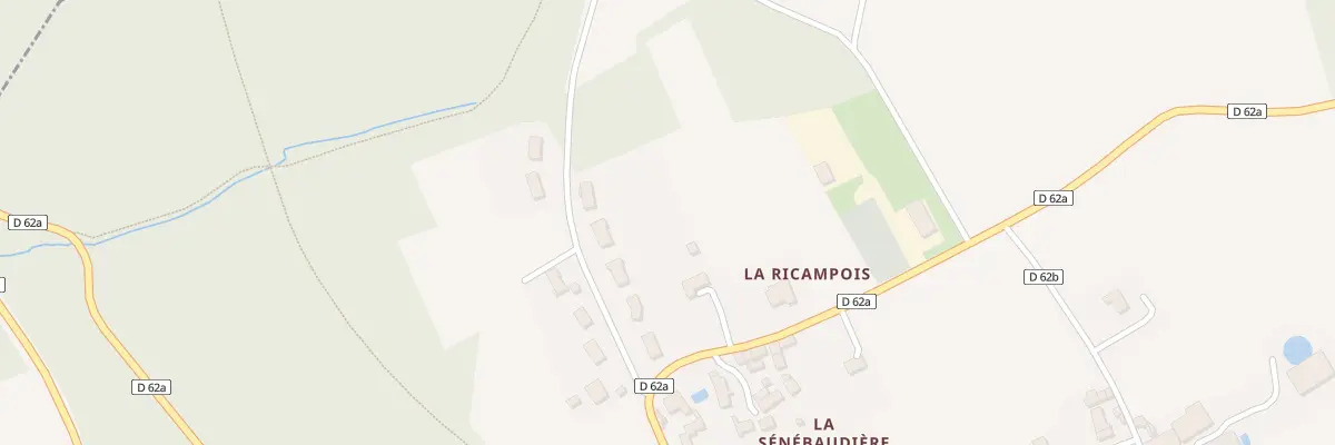 Plan du 11 Rue de la Senebaudiere à Preuilly-la-Ville