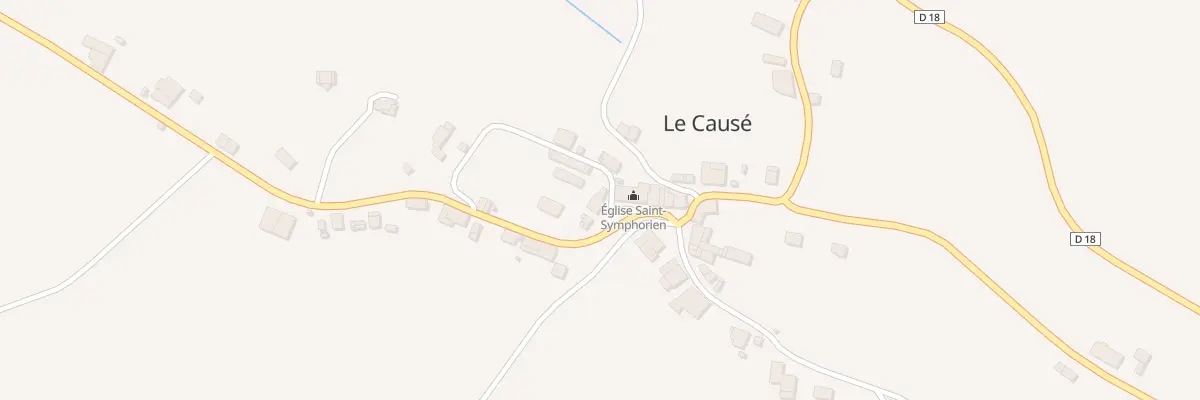 Plan du 5025 Le Cause au Causé