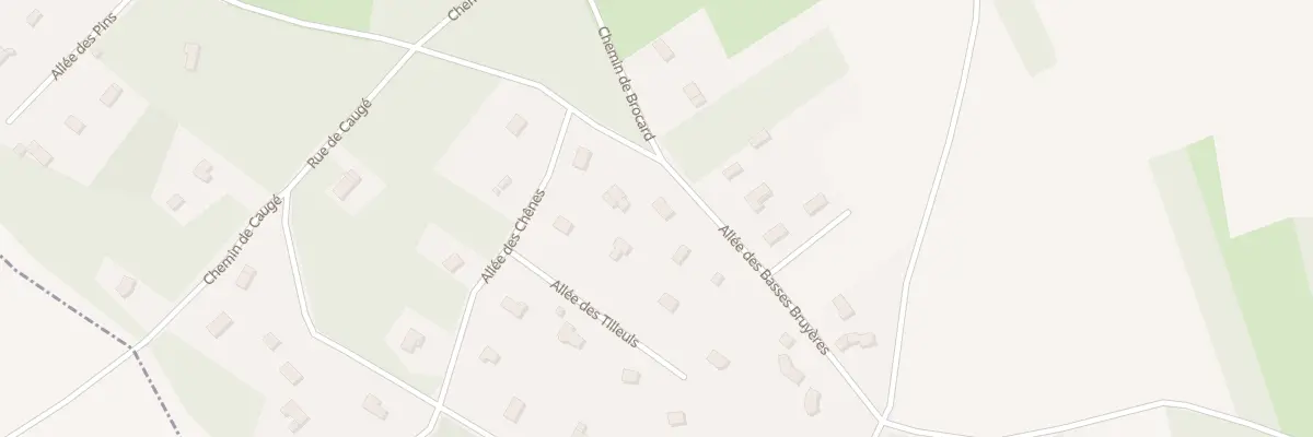 Plan du 30 Che des Basses Bruyères à Ferrières-Haut-Clocher