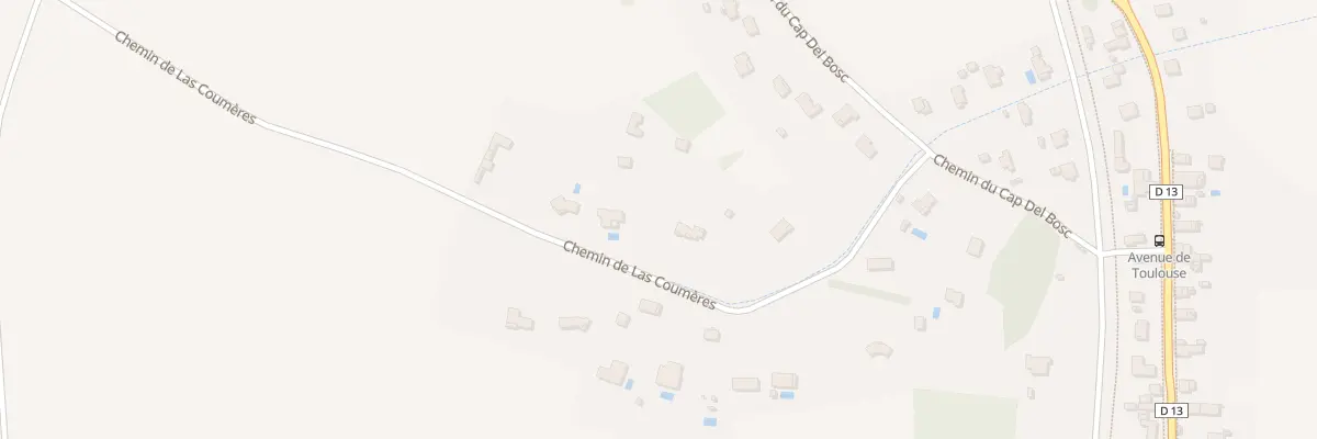 Plan du 282 Che de Las Coumeres à Mazères-sur-Salat