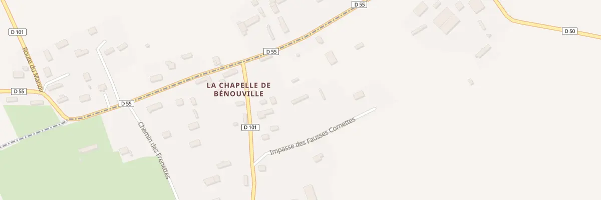 Plan du 5052 La Chapelle à Saint-Pierre-Bénouville