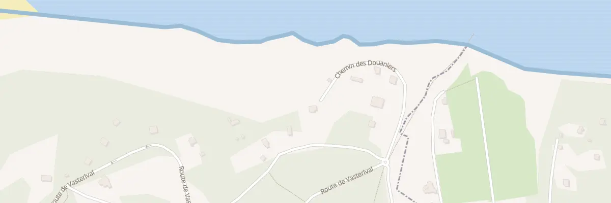 Plan du 295 Che des Douaniers à Sainte-Marguerite-sur-Mer