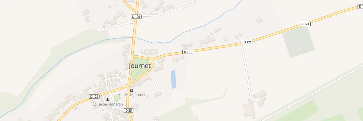 Plan du 6 Rue de la Nougerie à Journet