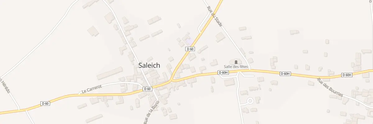 Plan du 2 Rue des Ecoles à Saleich