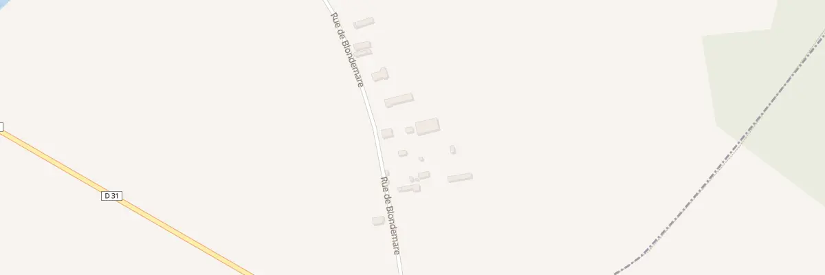 Plan du 6 Rue de Blondemare à Ormes