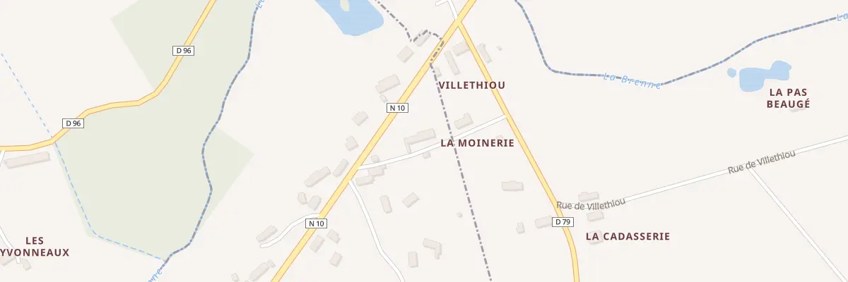 Plan du 66 La Moinerie à Saint-Gourgon