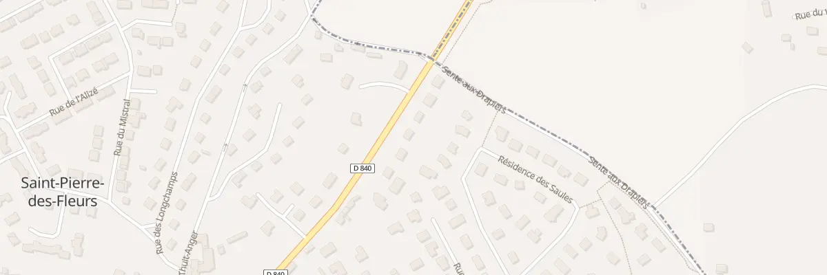 Plan du 34 Rte d’Elbeuf à Saint-Pierre-des-Fleurs