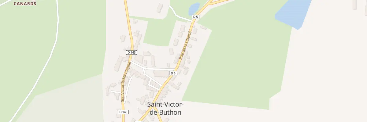 Plan du 37 Rue de la Liberté à Saint-Victor-de-Buthon