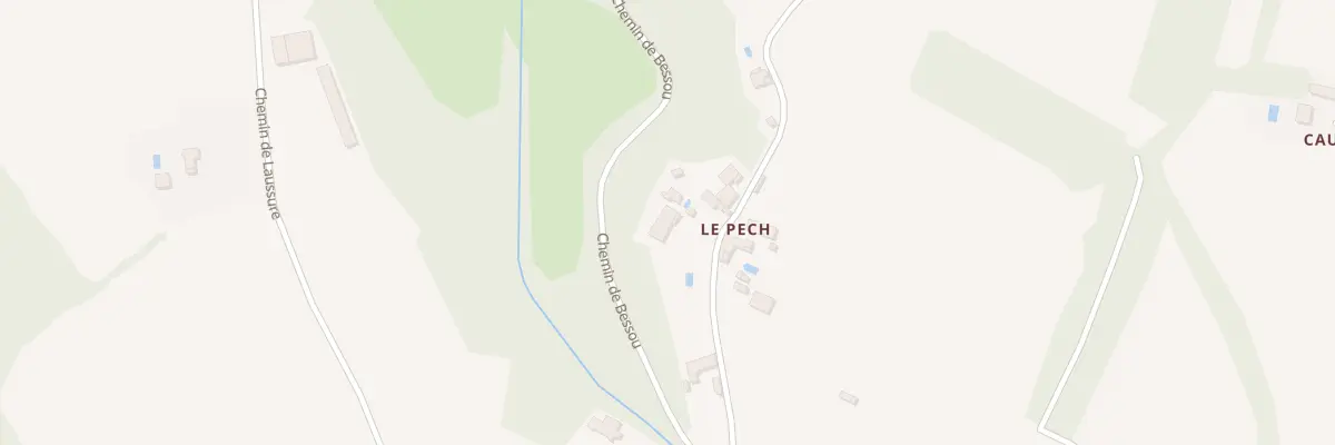 Plan du 5027 Pech à Lacour