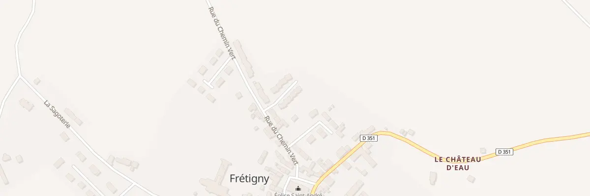 Plan du 6 All Bellevue à Saintigny