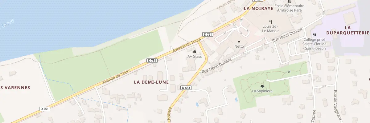 Plan du 29 Av de Tours à Amboise