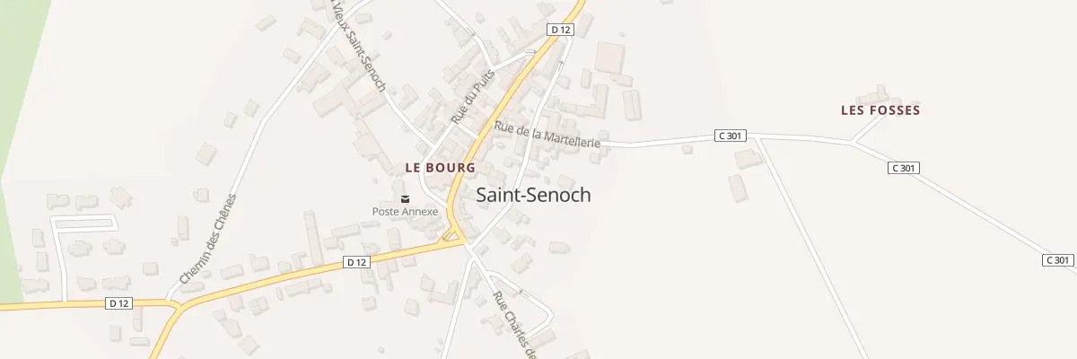 Plan du 10 Rue Folaine à Saint-Senoch