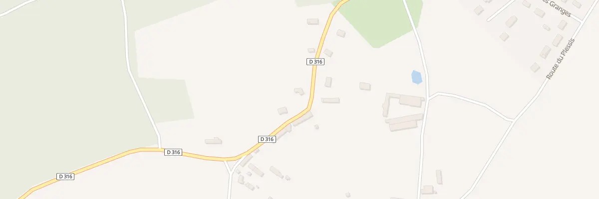 Plan du 290 Rte de Bois Normand à Rueil-la-Gadelière