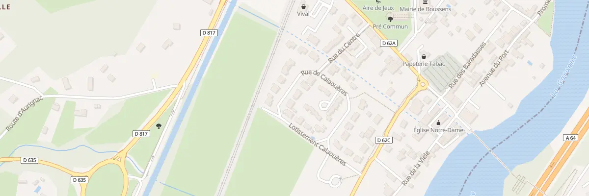 Plan du 25 Lot Calaoueres à Boussens