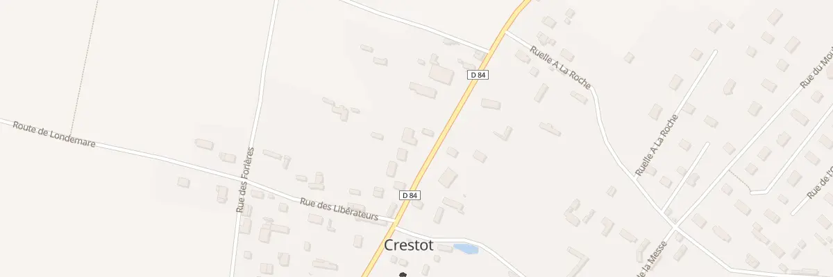 Plan du 29B Rue des Ecoles à Crestot