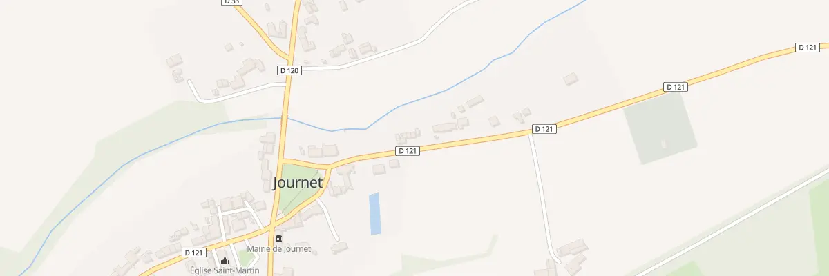 Plan du 3 Rue de la Nougerie à Journet