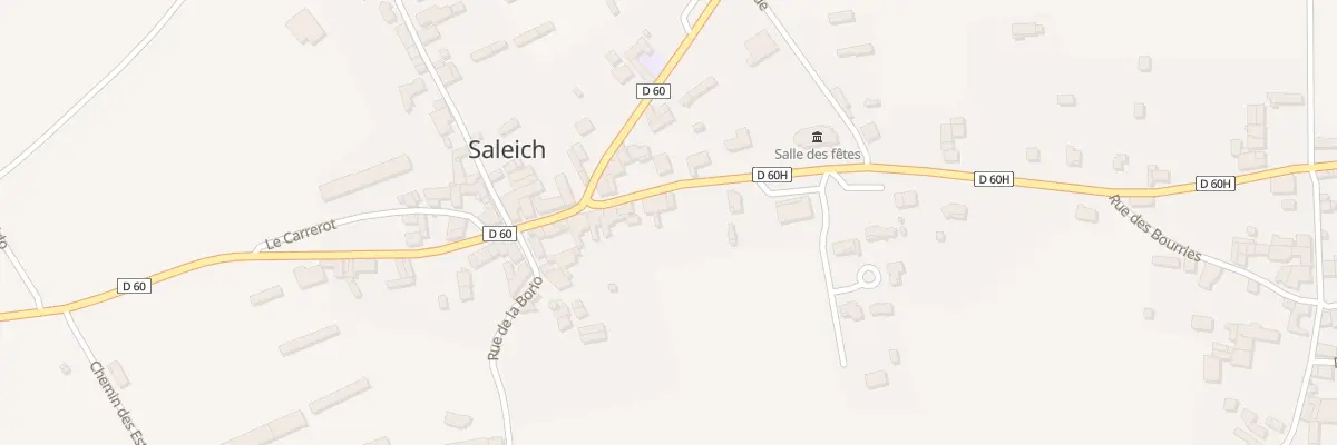 Plan du 22 Rue de l’Estelas à Saleich
