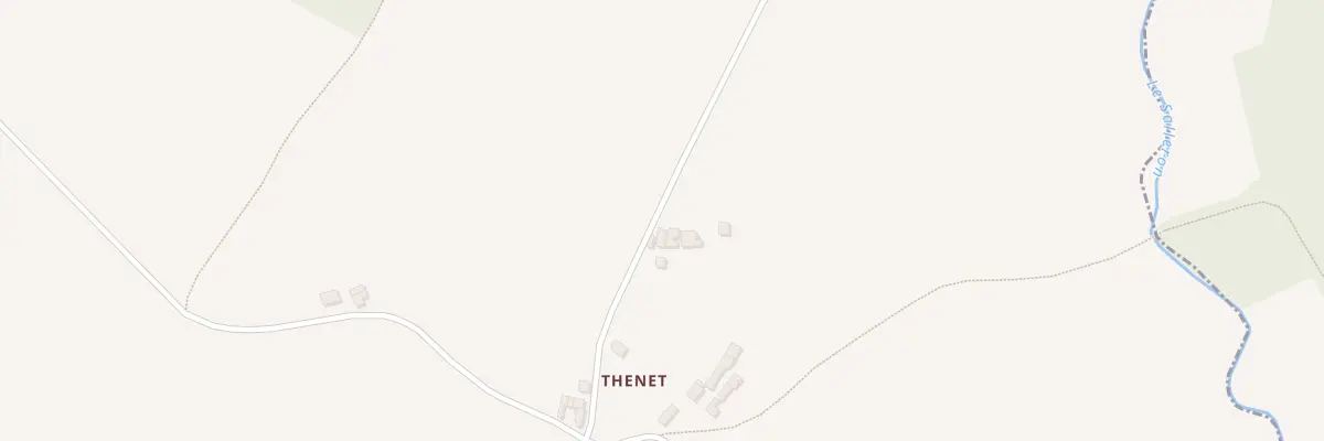 Plan du 3 Thenet à Haims