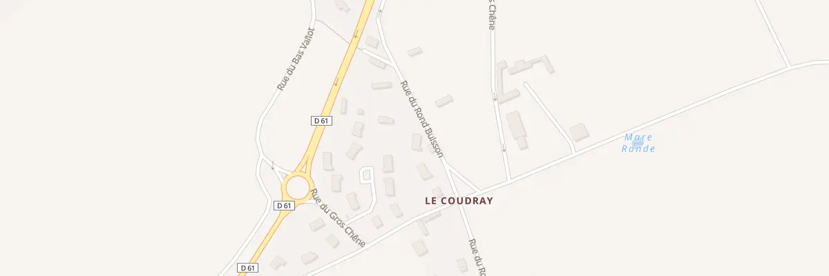 Plan du 7 Rue des Champs à La Croisille