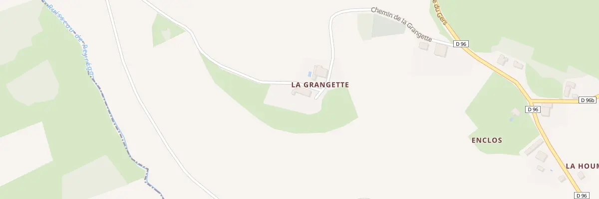 Plan du 5001F Soulan La Grangette à Sénarens