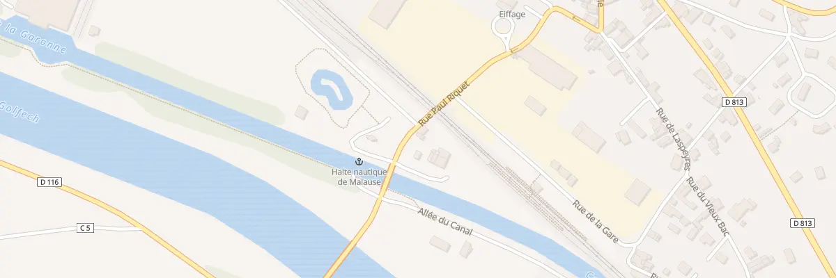 Plan de Ganeau à Malause
