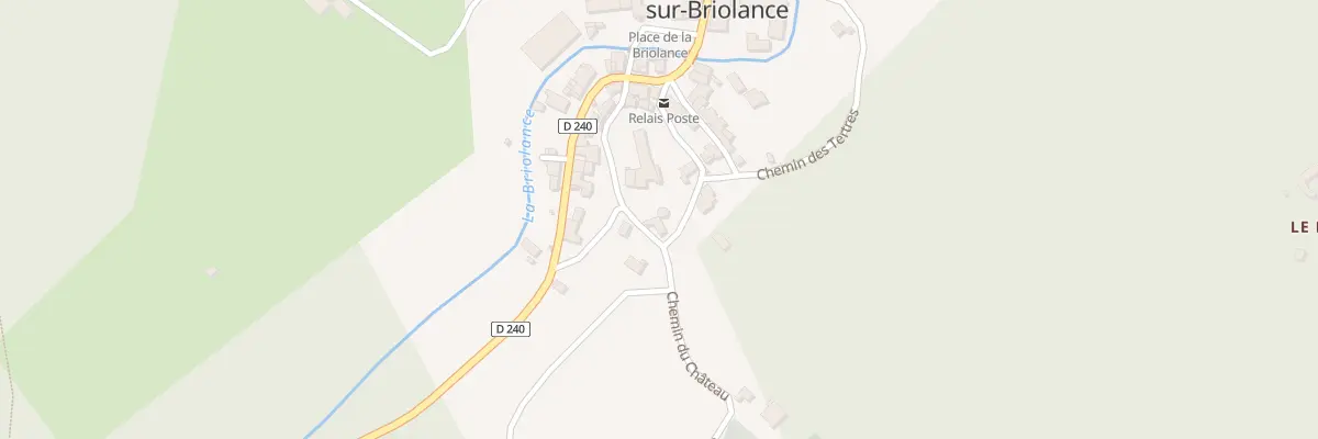 Plan du 147 Che du Château à Blanquefort-sur-Briolance
