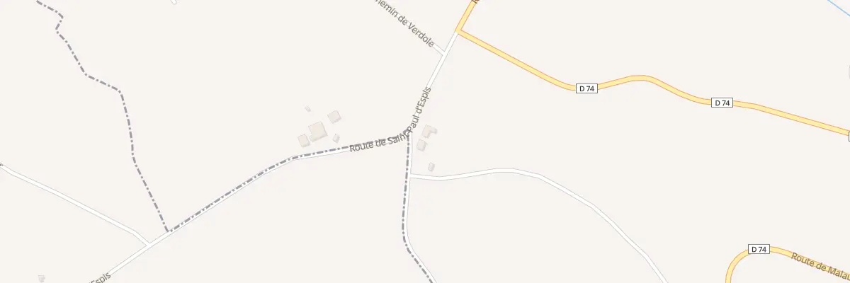 Plan du 5092 A la Plaine à Saint-Paul-d’Espis