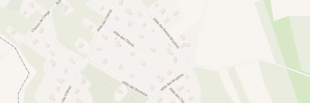 Plan du 7 All des Tilleuls à Ferrières-Haut-Clocher