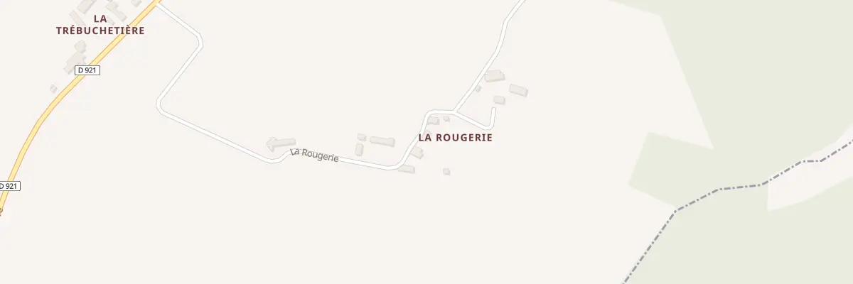 Plan du 5 La Rougerie au Gault-du-Perche