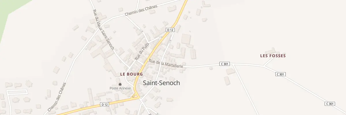Plan du 16 Rue Folaine à Saint-Senoch