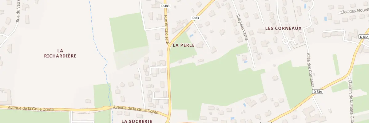 Plan du 93 Rue Saint-denis à Amboise
