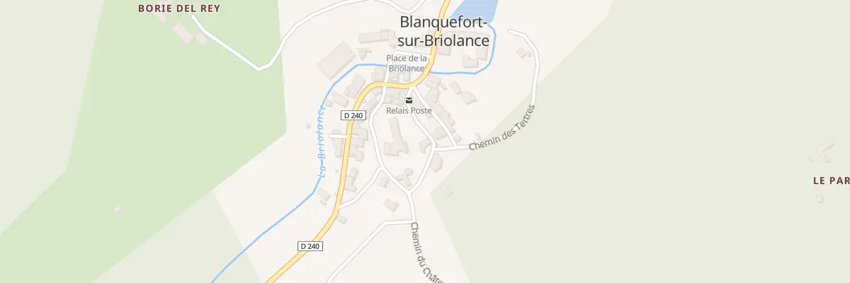Plan du 22 Le Bourg à Blanquefort-sur-Briolance