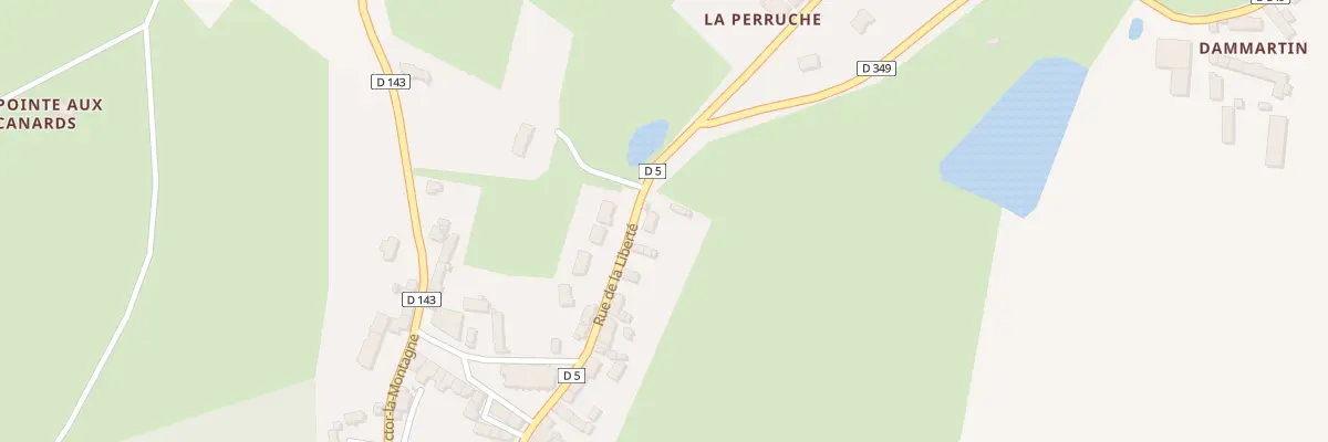Plan du 43 Rue de la Liberté à Saint-Victor-de-Buthon