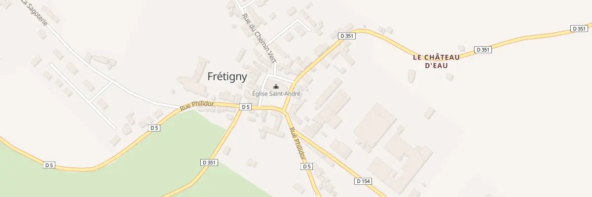 Plan du 4 Pl de l’Eglise à Saintigny