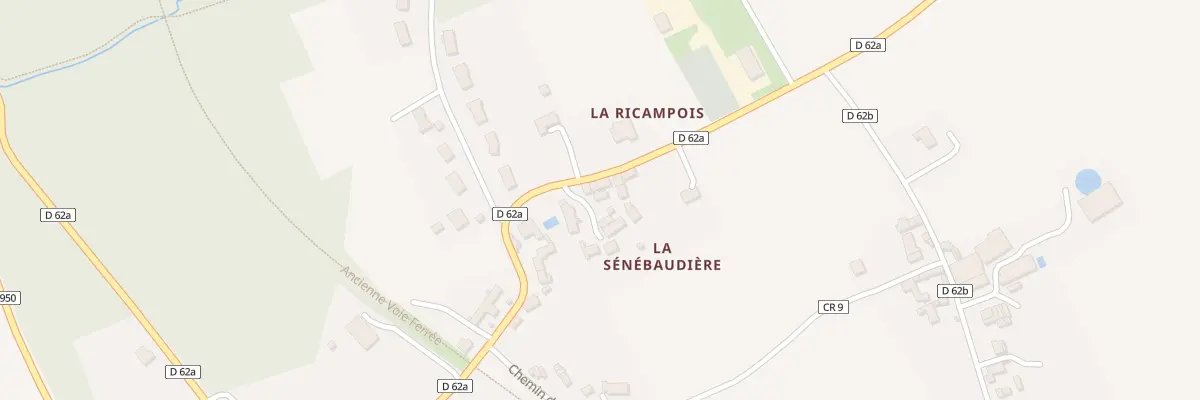 Plan du 1 Imp de la Poste à Preuilly-la-Ville